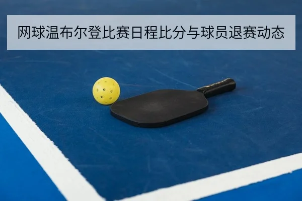 网球温布尔登比赛日程比分与球员退赛动态